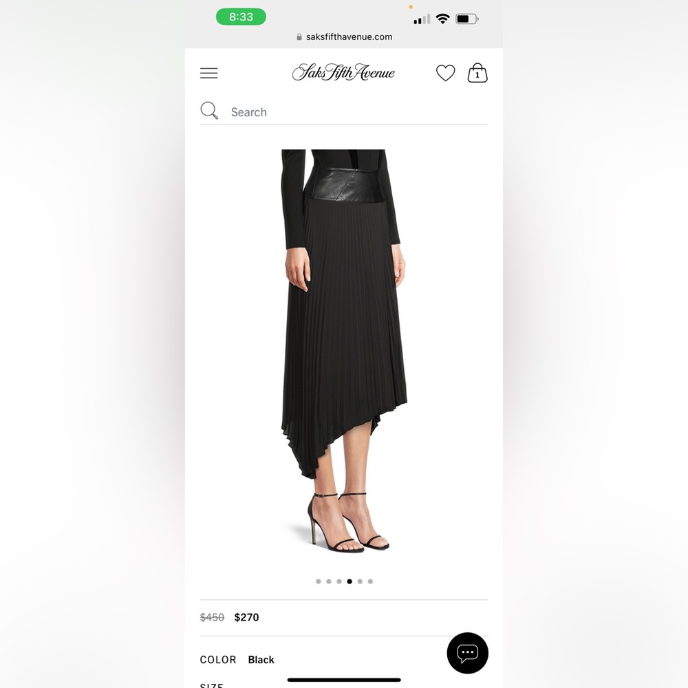 Donna Karan New York midi-skirt NWT